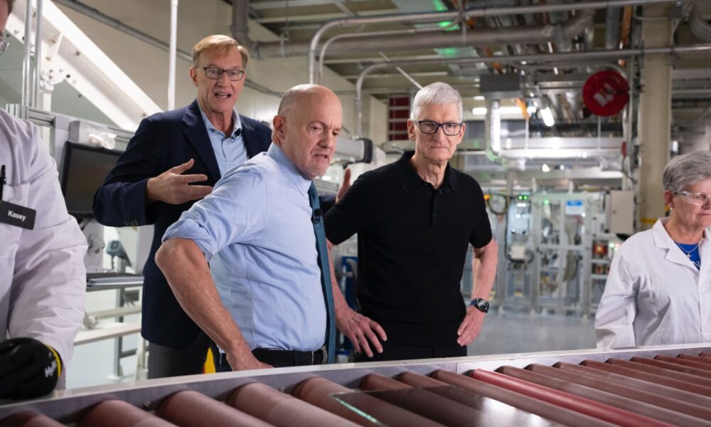 Apple's Tim Cook pleased with progress on US silicon supply chain