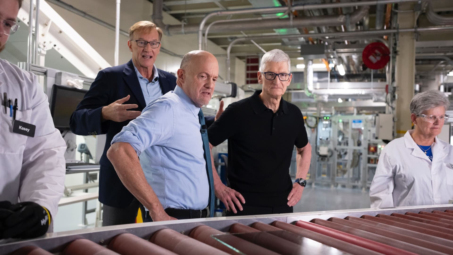 Apple's Tim Cook pleased with progress on US silicon supply chain