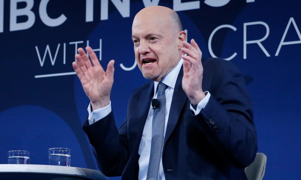 Jim Cramer says he wants to 'pound the table' on our newest portfolio stock