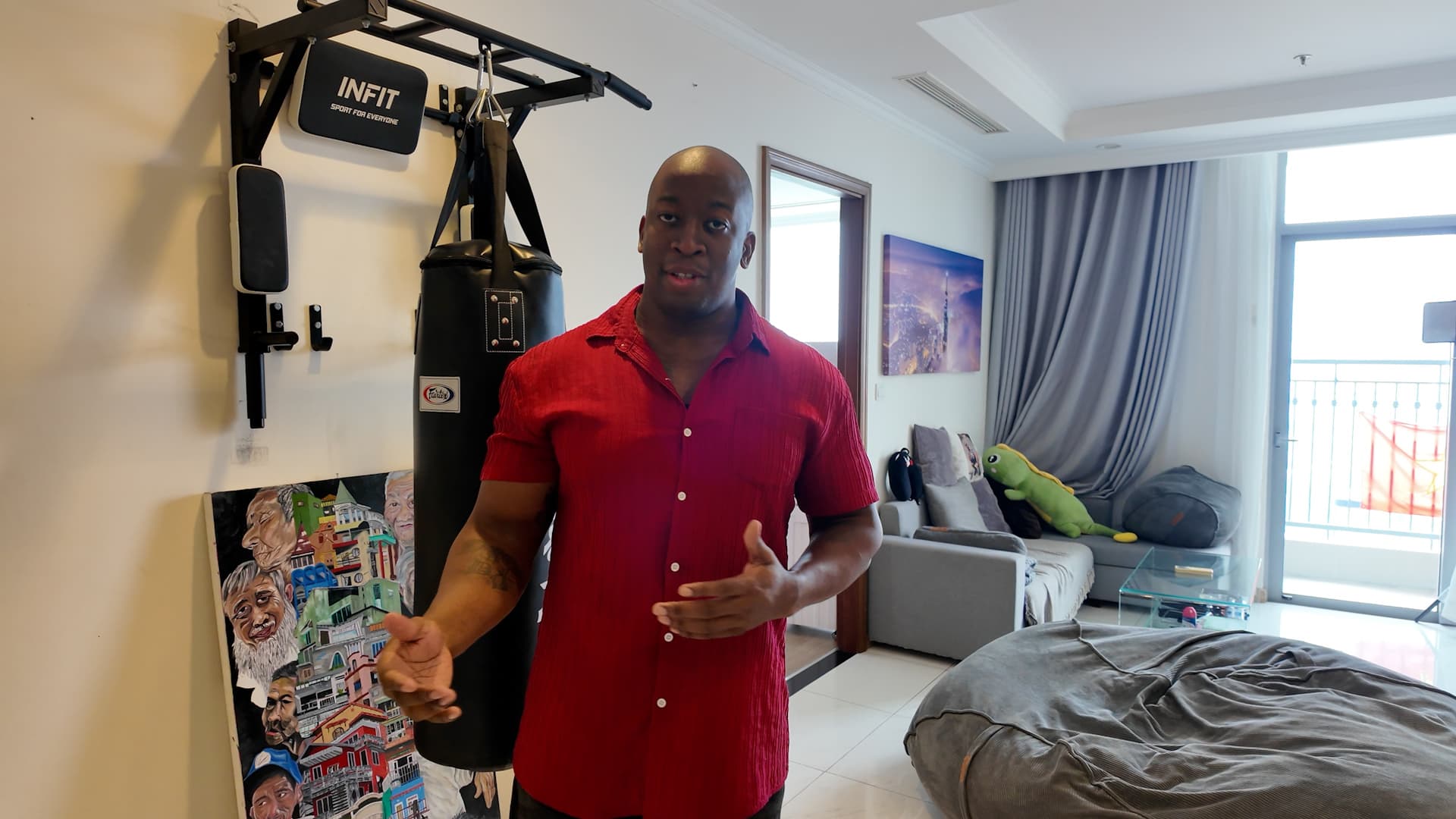 American Air Force vet's 2-bedroom apartment in Vietnam