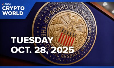 Bitcoin and ether fall as Federal Reserve’s October meeting kicks off: CNBC Crypto World