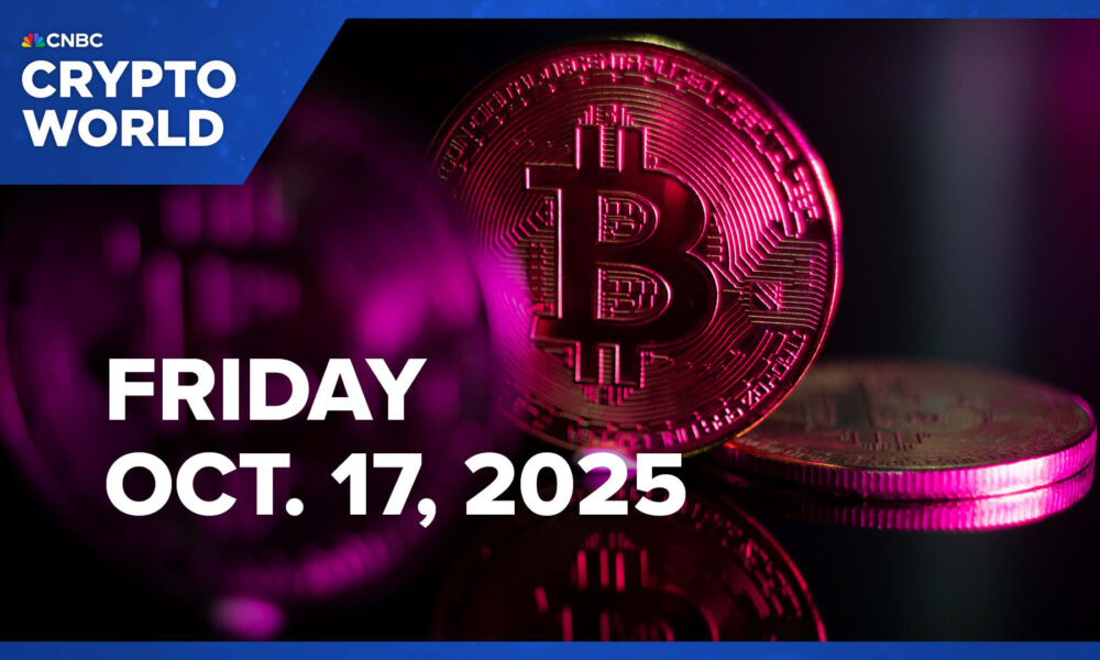 Bitcoin falls more than 8% in a week as crypto pullback continues: CNBC Crypto World