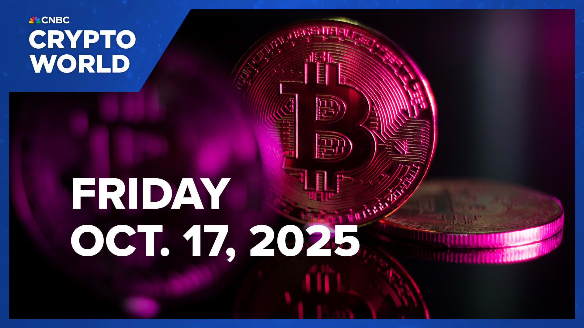 Bitcoin falls more than 8% in a week as crypto pullback continues: CNBC Crypto World