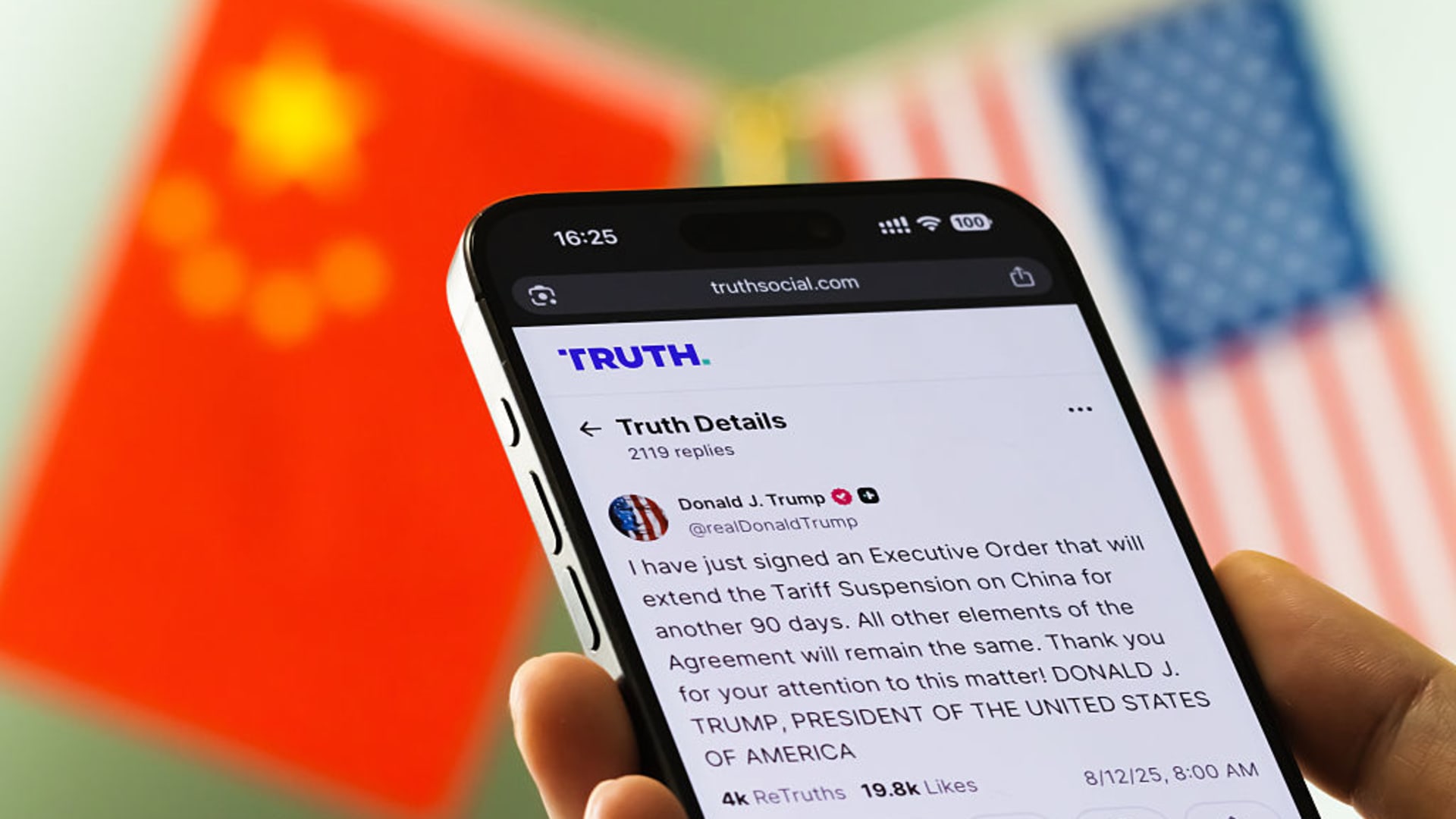 Chinese stocks slide as Trump threatens tariffs, accuses Beijing of holding world ‘captive’