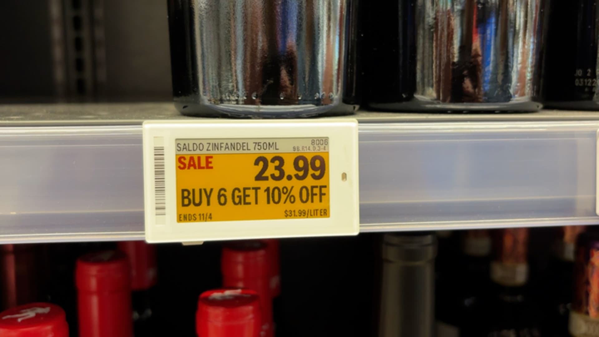 Electronic shelf labels are taking over U.S. grocery stores