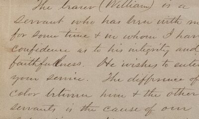 Abraham Lincoln wrote a job reference for a Black friend in 1861. It's on view at the Presidential Library and Museum