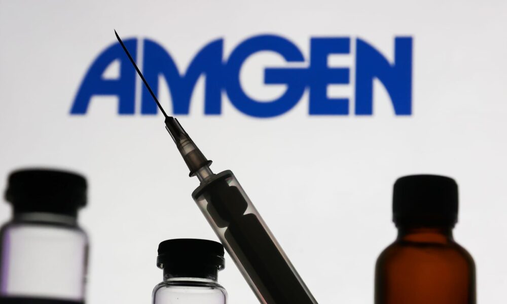CEO of drugmaker Amgen talks new results from cholesterol drug trial