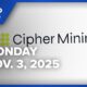 Cipher Mining shares soar after Q3 earnings beat, firm moves deeper into AI: CNBC Crypto World