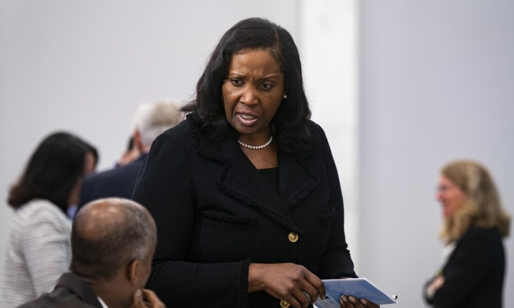 Fed Governor Lisa Cook, in first policy speech since Trump suit, says she's undecided on Dec. rate cut