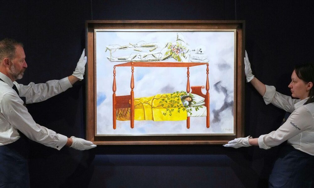 Frida Kahlo painting could sell for up to $60 million, breaking records for most expensive work by any female or Latin American artist