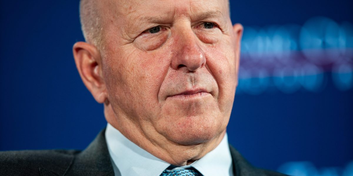 Goldman Sachs CEO David Solomon says AI-induced growth offers a 'path out' of debt crisis