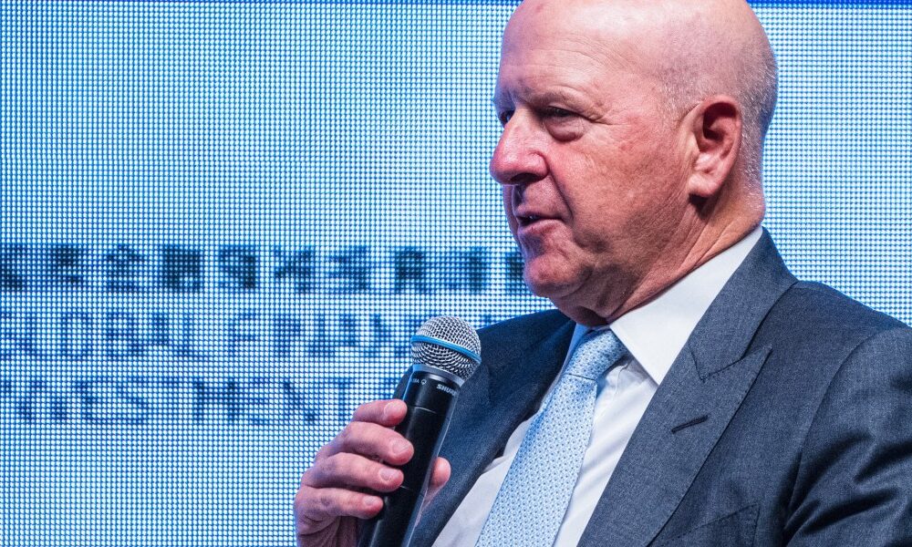 Goldman and Morgan Stanley CEOs predict corrections of up to 20%, sparking global selloff