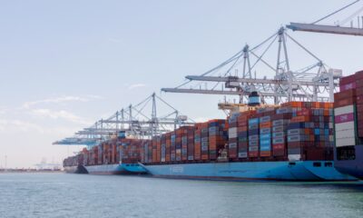 Maersk raises profit outlook, CEO says global trade defying fears