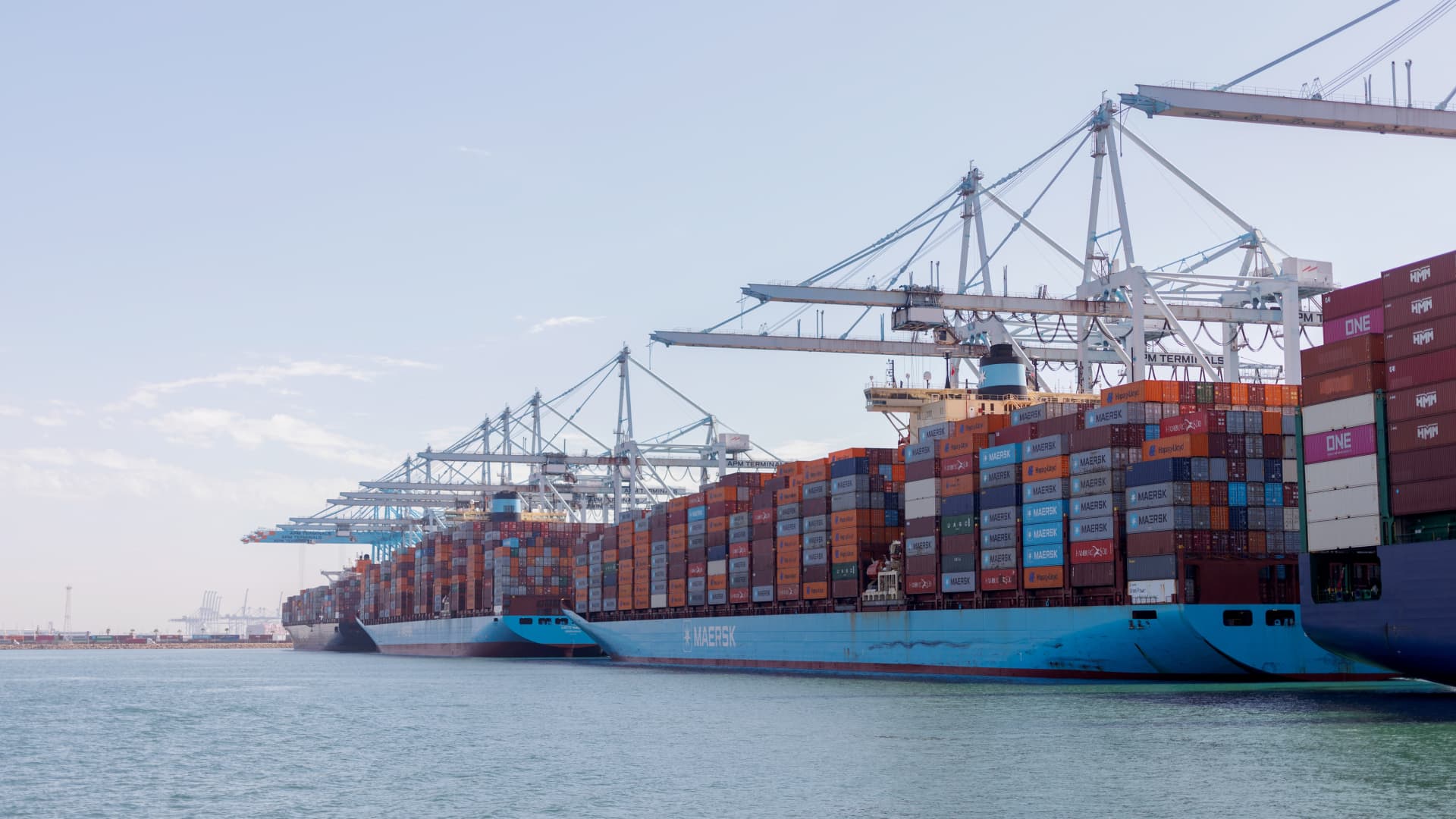 Maersk raises profit outlook, CEO says global trade defying fears