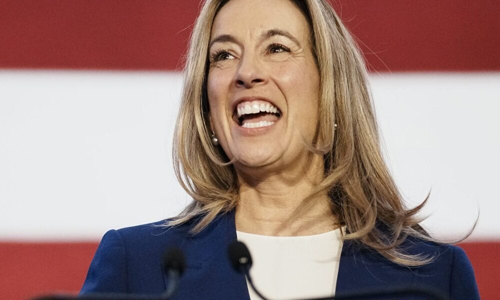 Mikie Sherrill elected governor of New Jersey, another victory for Democrats in a night full of them