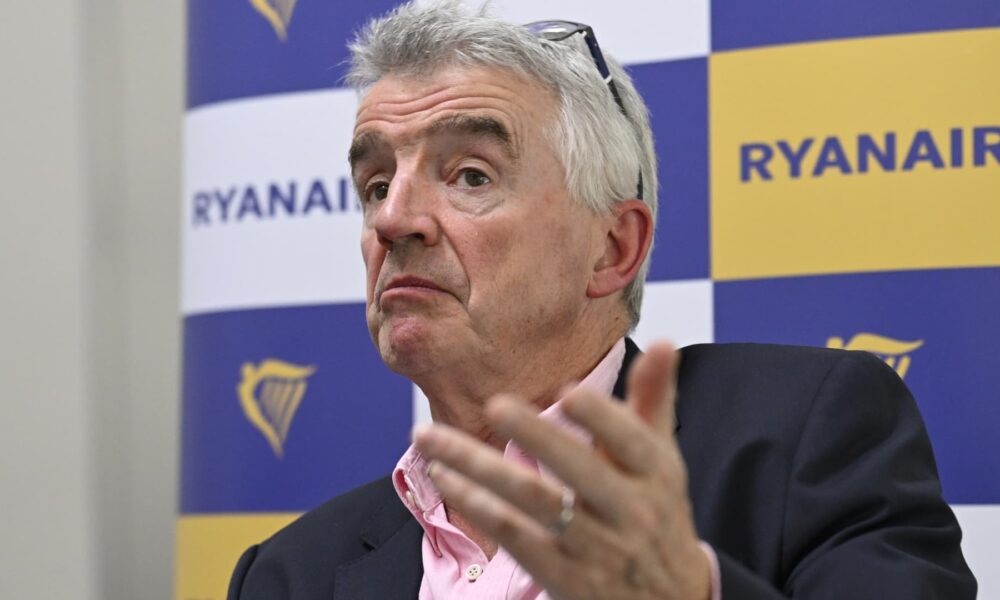 Ryanair CEO Michael O'Leary slams UK government over travel tax plans