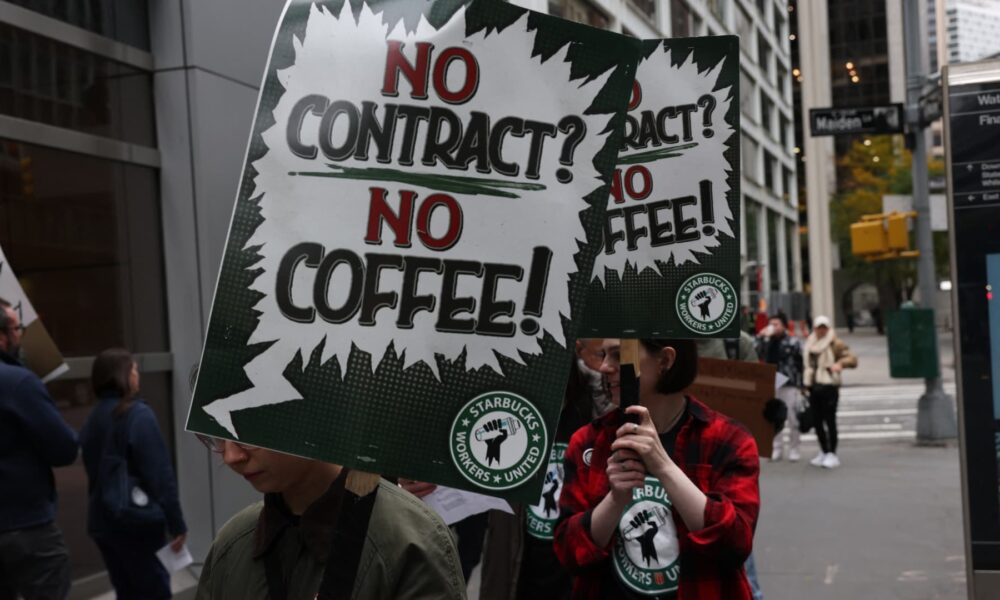 Starbucks union authorizes open-ended strike as holiday season begins