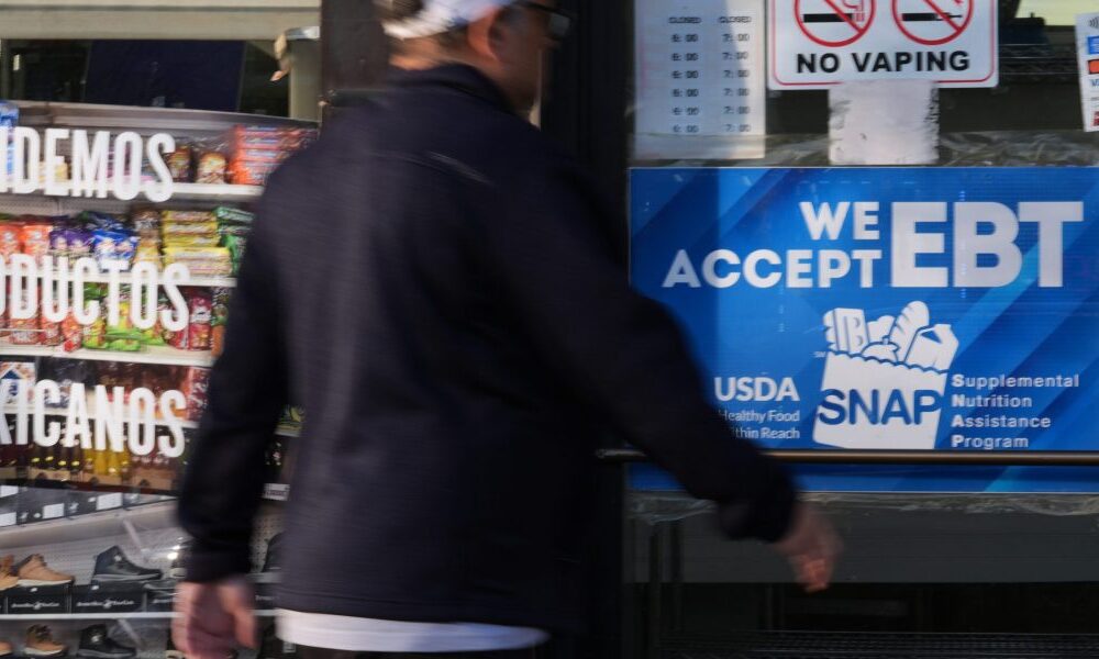 Trump administration to partially fund SNAP this month after judges order use of emergency reserves