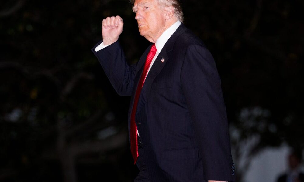 Trump says he 'won’t be extorted' as the shutdown is about to become the longest ever